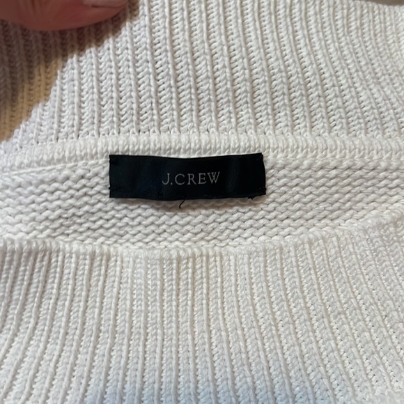 J Crew White Sweater - Picture 2 of 3